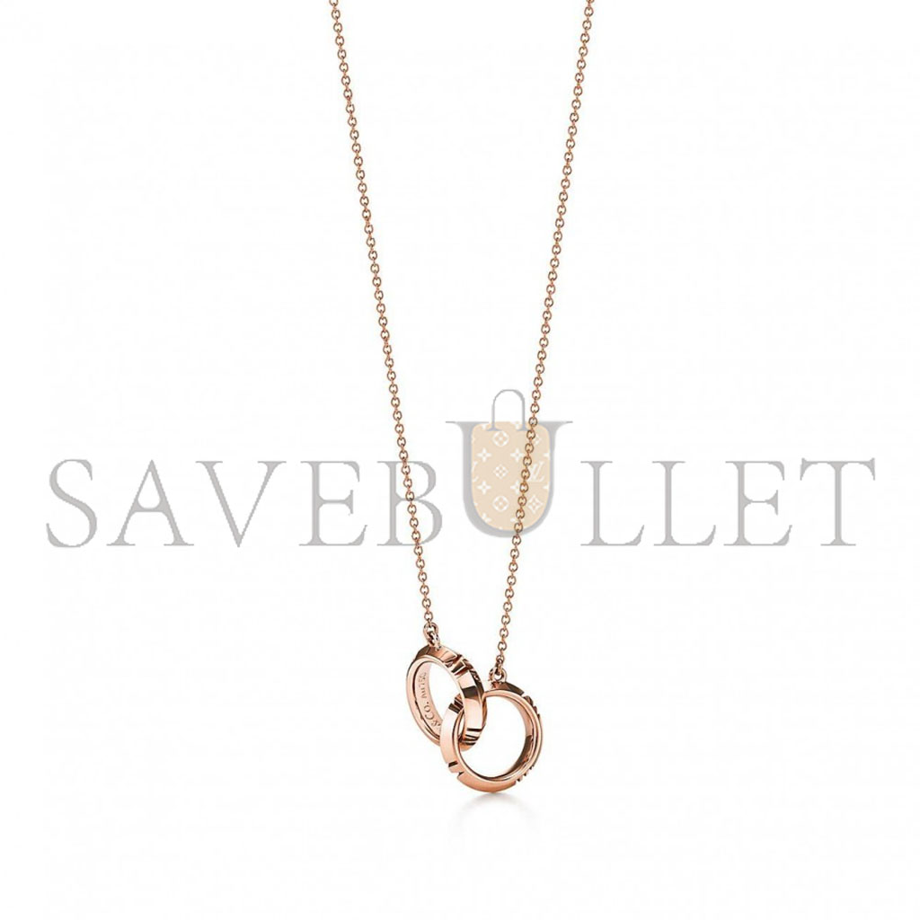 TIFFANY&CO. ATLAS® X CLOSED INTERLOCKING PENDANT 67789229